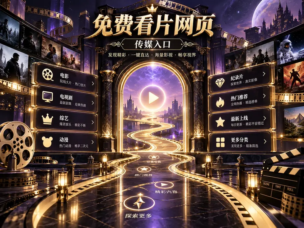 免费看片网页传媒入口栏目视觉